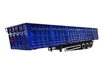 Side Tipping Self-unloading Semi-trailer