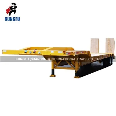 Quais são as peças sobressalentes mais comuns para um semirreboque de plataforma baixa?